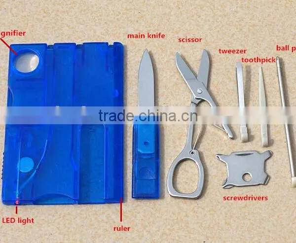 Promotional Emergency Pocket Tools Card With LED Light photo-5