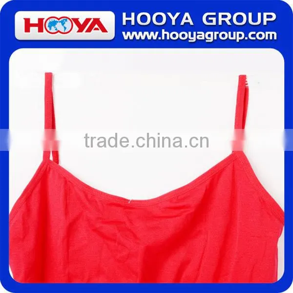 90% Nylon And 10% Spandex Camisole Ladies Red Camisole photo-2