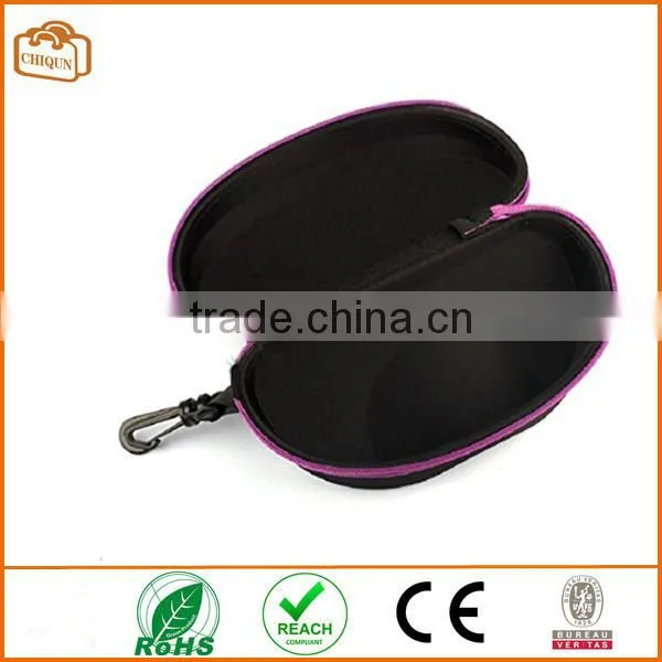 Fashion Portable Carabiner Eye Glasses Sunglass Case Protector Box (Purple) by Mokingtop(TM) photo-3