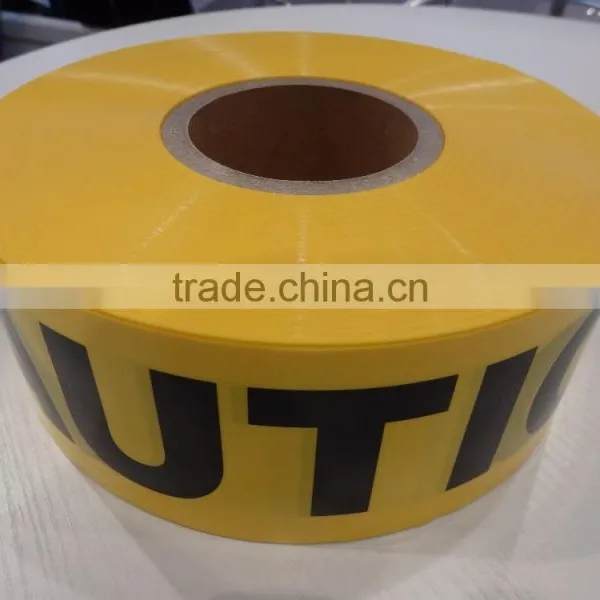 Customized Adhesive PVC Warning Tape Plastic Light Reflective Tape photo-4