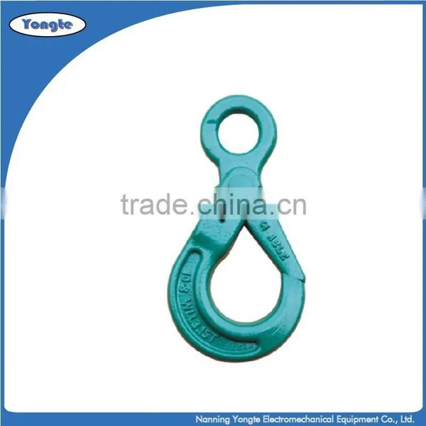 G80 European Type Clevis Hook Self-locking ,forged Lifting Safety Hook for Chain photo-4
