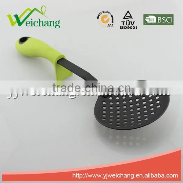 WCJ321C Premium Nylon Utensils SKIMMER Cooking Utensil Gadgets Set With Storage Stand (Multi-color) photo-3