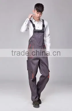 Bib Overalls / Auto Repair 4S Shop Men's Outdoor Welding Engineering Machinery Repair Uniforms / Siamese Protective Clothing photo-4
