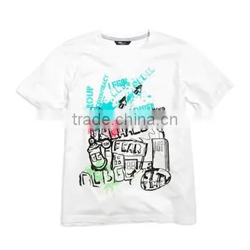 Trendy Handsome Purple Children Short Sleeves Tshirt photo-5