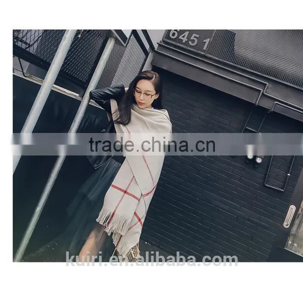 2016 Woman Shawl, 2016 New Autumn Winter Scarf Couture Autumn Winter Tassel Mink Cashmere Shawl Wool Knitting Coat photo-5