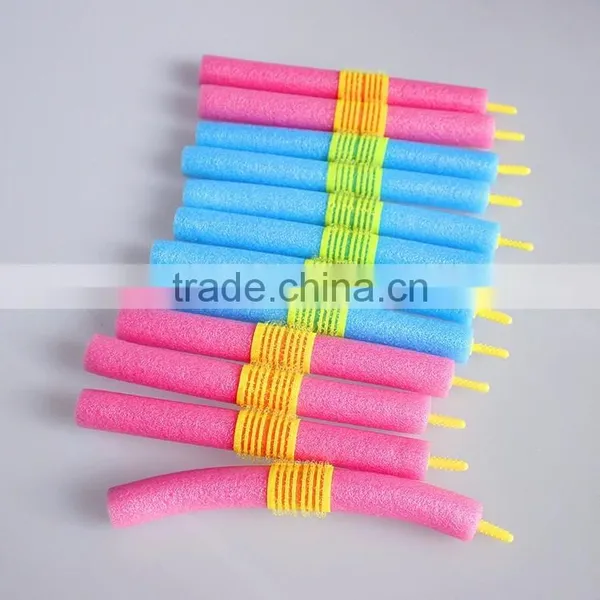 SOFT FOAM BENDY HAIR CURLER ROLLERS FOR SEXY HAIR 12pcs/set Soft Foam Anion Bendy Sponge Hair Rollers Curlers Cling photo-5
