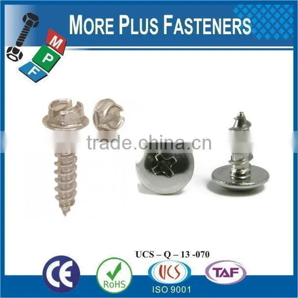 Taiwan Tapping Screw #10-12 x 1" Phillips Drive Flat Head Grade 18-8 Type A Point Stainless Steel Sheet Metal Screw photo-3