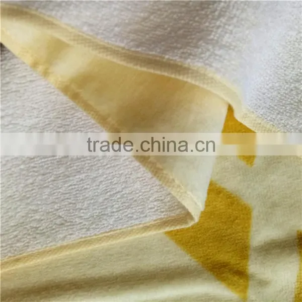 Popular Pineapple Pattern Print Beach Towel With Custom Tag photo-6