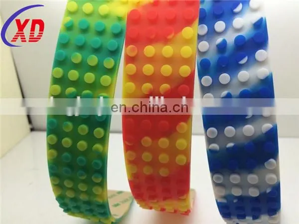 CE Approved Silicone Toy Block Tape Compatible Legoes 1M Continuous Tape Reusable Adhesive Backing photo-6