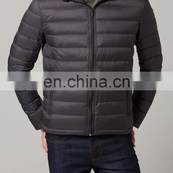 Fashionable Artificial Light Down Jacket for Men photo-2