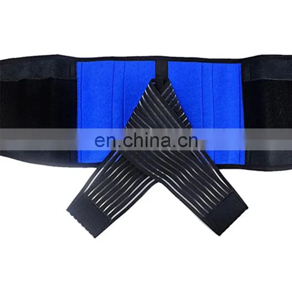 Deluxe Neoprene Double Pull Lumbar Lower Back Support Brace Exercise Belt photo-3