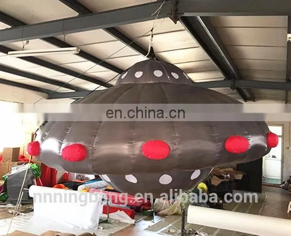 Outdoor Indoor Event Star Party Decoration Hanging Inflatable Giant UFO Balloon photo-3