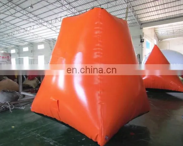 TOP Inflatable Qulity Orange Color Paint Ball Equipment,inflatable Paintball Bunkers for Sale photo-2