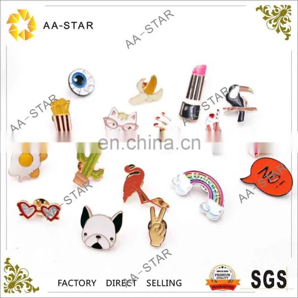Lovely Cat Style Custom Enamel Pin With Glasses photo-2