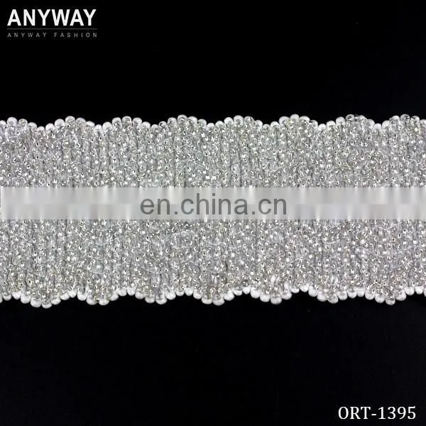 New Design Elegant China Beaded Tape With Cotton photo-2
