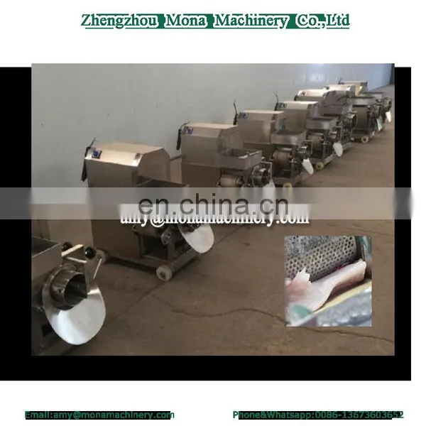 Fish Meat Bone Separator/Fish Skinning Machine/Fish Flesh Bone Removing Machine photo-6