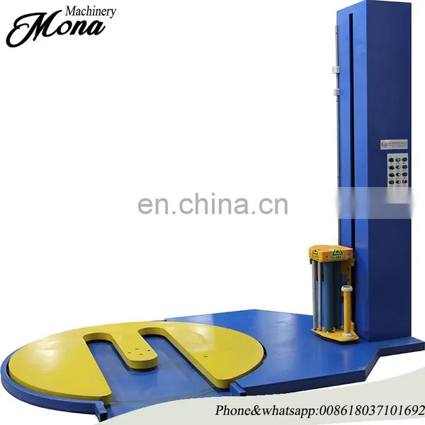 Automatic Film Pallet Packing and Wrapping Machine/Automatic Turntable Pallet Stretch Packer/wrapper photo-4