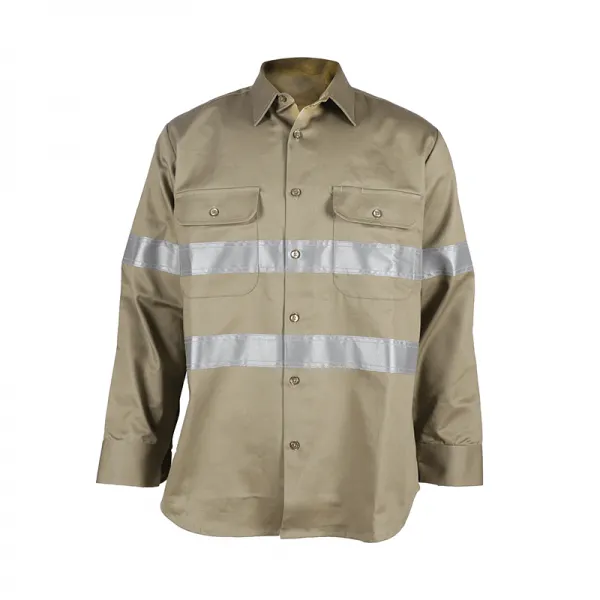 Customizable Men' S High Visibility Fireproof Work Shirt photo-2