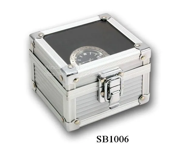 luxury single watch box watch case,watch gift box watch packaging box for men with a show top From Manufacturer Winx Foshan,Guangdong,China Supplier