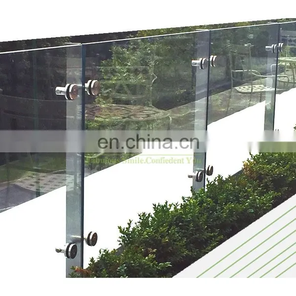 New Arrival Deck Stainless Steel Glass Balcony Railing Balustrades Manufacturer From China photo-5