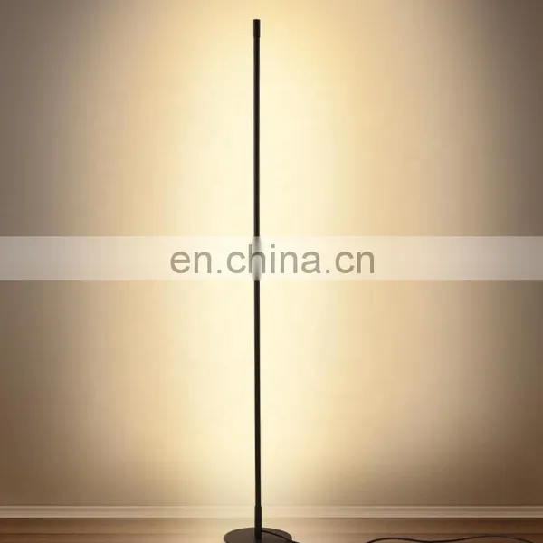 Interior Modern Metal Base 24W LED Floor Standing Lamp for Home Decorations photo-2