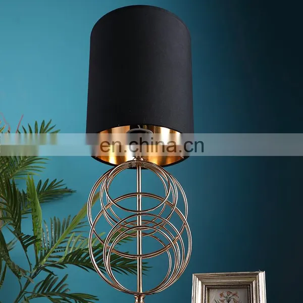 Oriental Indoor Lights Cheap Custom Metal Luxury Gold Table Lamp for Living Room photo-4