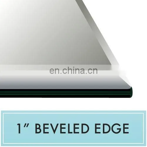Hot Sell 10 mm Clear Beveled Glass Tempered Glass Top Price photo-2