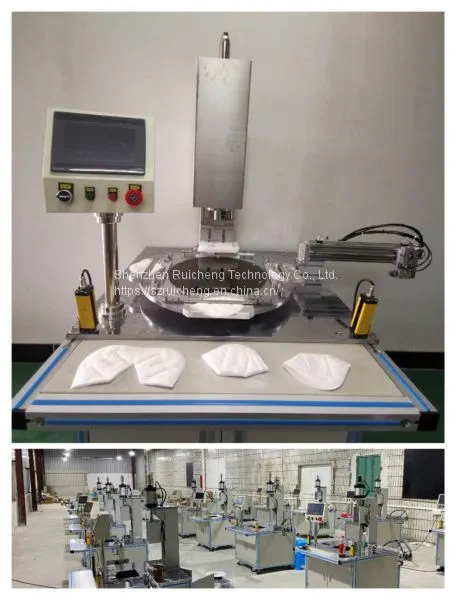 High Efficiency Fully Automatic N95 Cup Mask Machine Production Line Cup Mask Making Machine photo-2