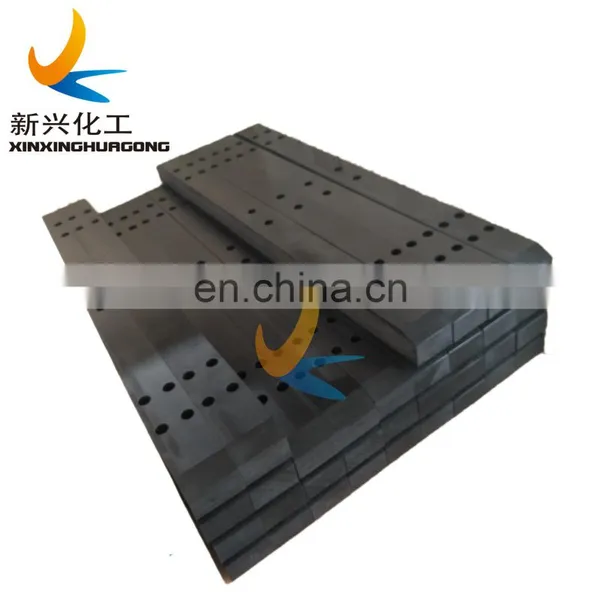 Black Non-Toxic and Smell UV Resistance Excavator UHMW Track Pad photo-5