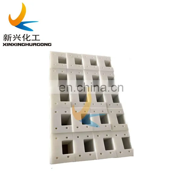 2020 High Molecular Polyethylene UHMW-PE Drag Conveyor Chain Paddle photo-2