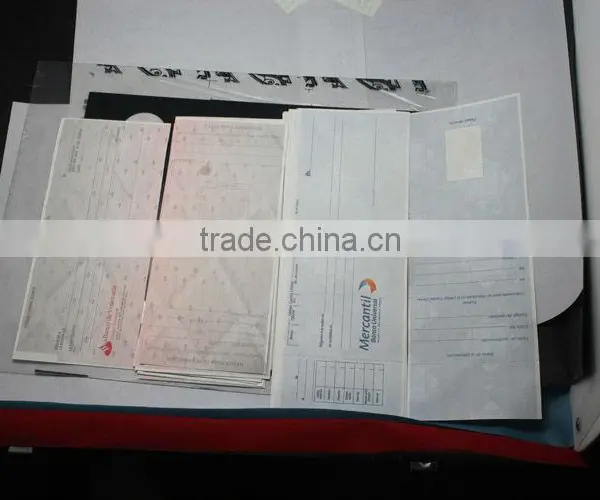 Hot Sale Watermark Security Thread Paper With Visible/invisible Fibers Lianlong Brand photo-5