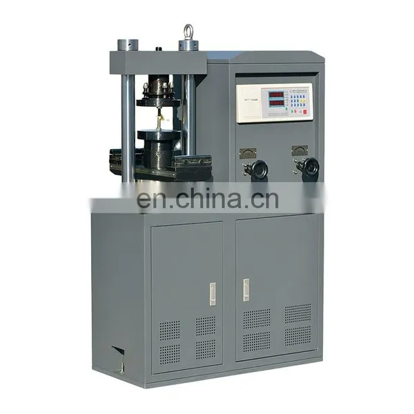 YES-100 Digital Display Manual Paper Board Compression Test Machine photo-6