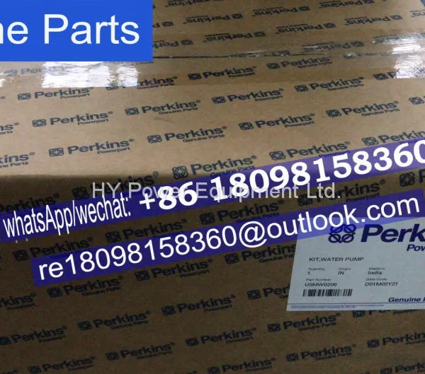 U45011030 Genuine Perkins Water Pump for 403 404 CAT Caterpillar C2.2 U45011020 photo-3