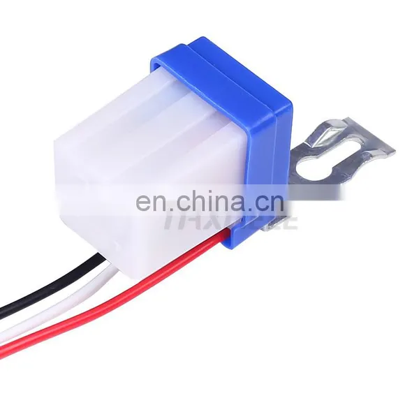 Automatic On Off Photo Switch Auto Photocell Street Light Switch DC AC 12V 24V 220V 50-60Hz 10A Photo Control Sensor Switch photo-4