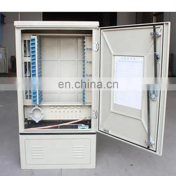 FTTB 144 288 576 Core SMC Outdoor Fiber Optic Cabinet Cable Cross Connect Communication Equipment photo-2