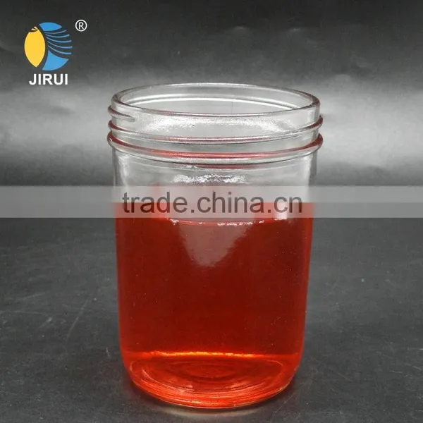 400ml High Quality Glass Jar Glass Mason Jar With Lid photo-6