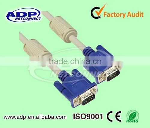 DVI-I (24+5) Male to VGA (HDB15P) Male DVI Cable