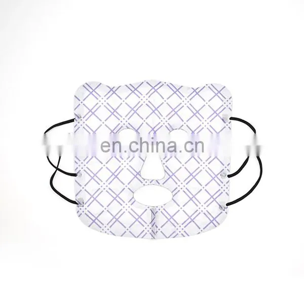 New Product Hot Steam Face Mask Heating Pad Spa Facial Mask for Face Strain Relieve