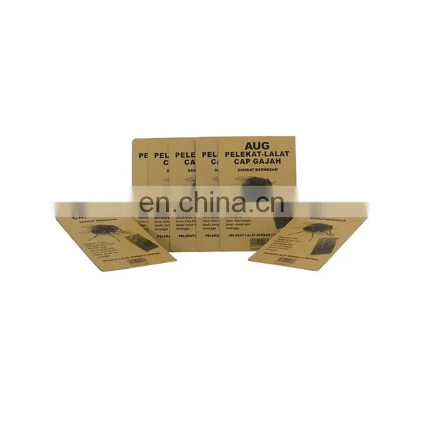 MUSTRAP Hot Sale INDIAN Yellow Fruit Fly Strong Power Insect Catcher Glue Trap Killer Cardboard photo-3