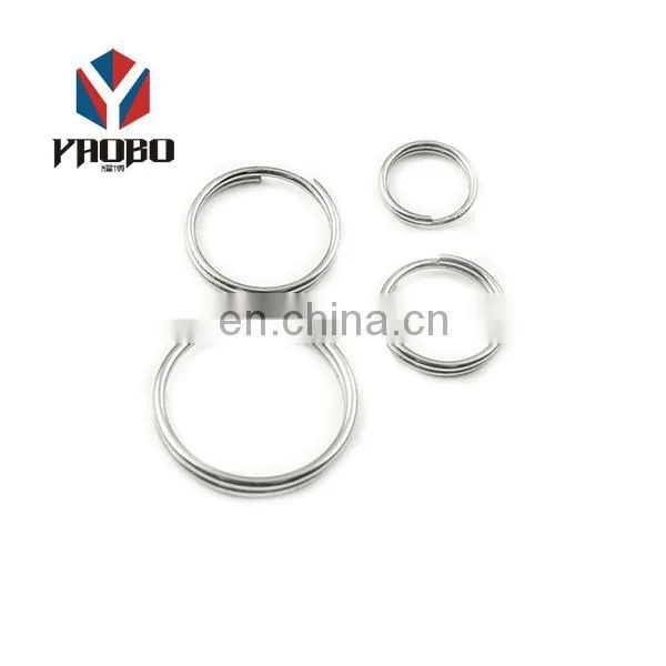Cheap Price 25mm Metal Key Chain Round Split Key Ring Wholesale For Clothing photo-4