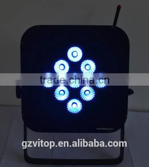 Best Selling Led Uplight With Wireless Battery Par 9x10w Rgbw 4in1wireless Uplights photo-2