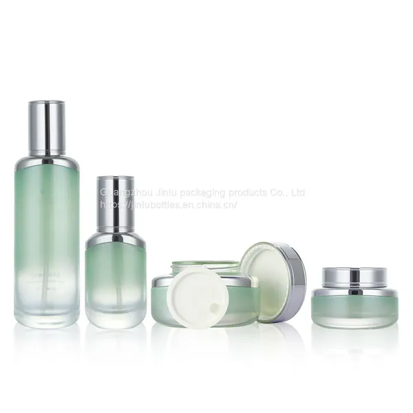 Spot 30g Oblate Cream Bottle, 50ml Dropper Essence Glass Bottle, 120ml Oval Press Lotion Bottle photo-5