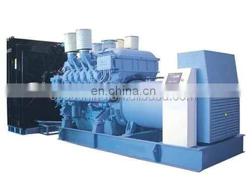 High Quality MTU M1200 Generator Set With 12V4000G23R for Diesel Engine