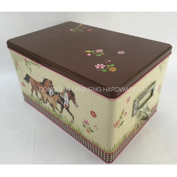 Storage Box Large Rectangular Tin Box photo-3