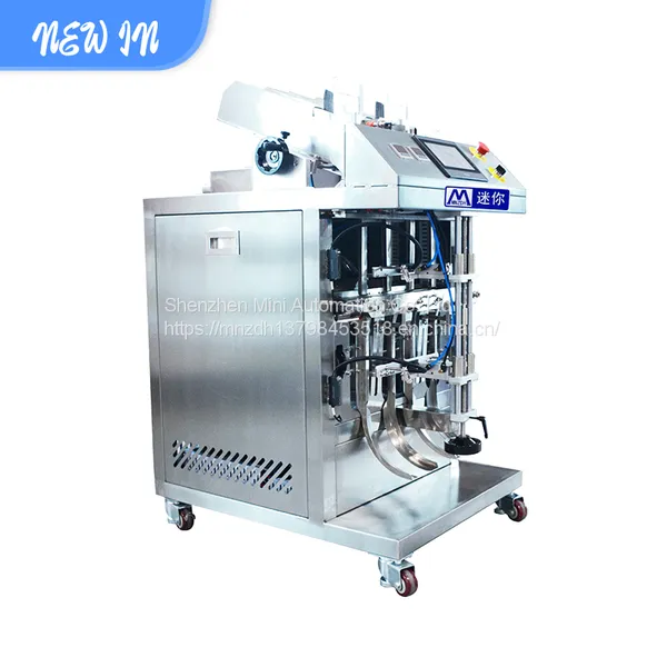 Face Mask Folding Packing Machine Cosmetics Mask Folding Machine Cosmetic Facial Mask Filling and Sealing Machine photo-2