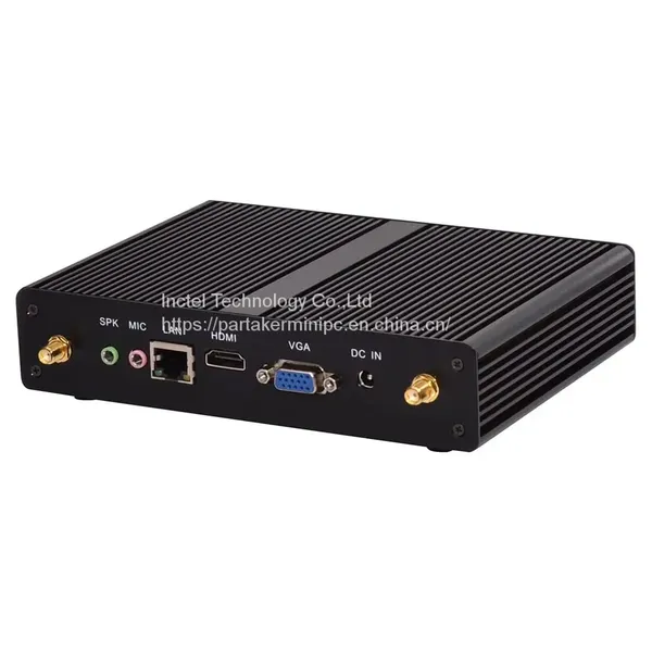 Cheap Fanless Mini PC Intel i3 7167U i5 4200Y Windows 10 Barebone System PC Unit Desktop Computer Linux HTPC VGA HDMI WiFi 6*USB photo-3