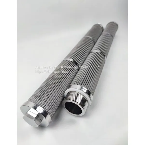 All Welded PTE melt metal candle filter element
