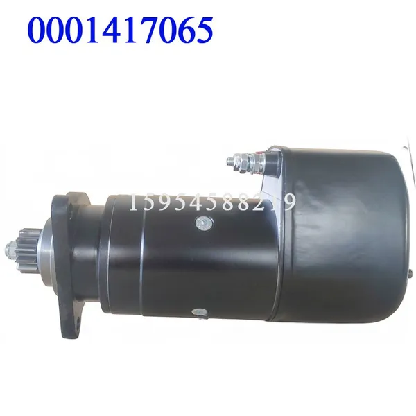 Bosch 0001417065 24V Bosch Starter Motor Factory Starter Motor 10t China Bosch Starter Motor for Volvo Truck photo-3