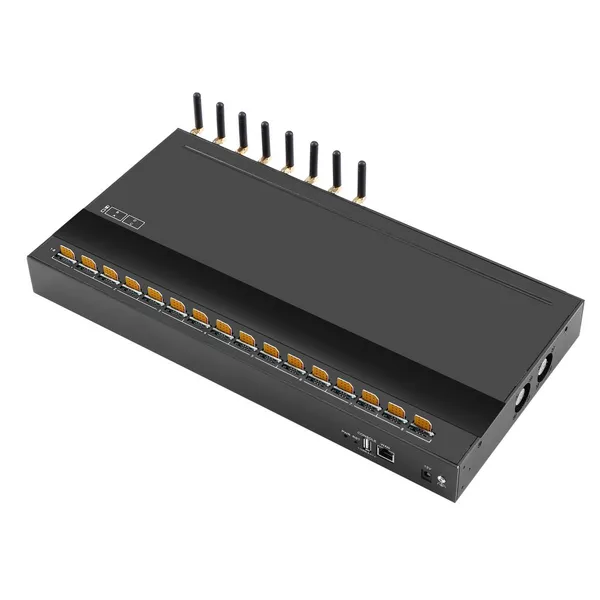 Лучшая цена за 16 goip gsm шлюз, поддерживающий изменение IMEI/ goip шлюз 16 для звонкового терминала Asterix VoIP