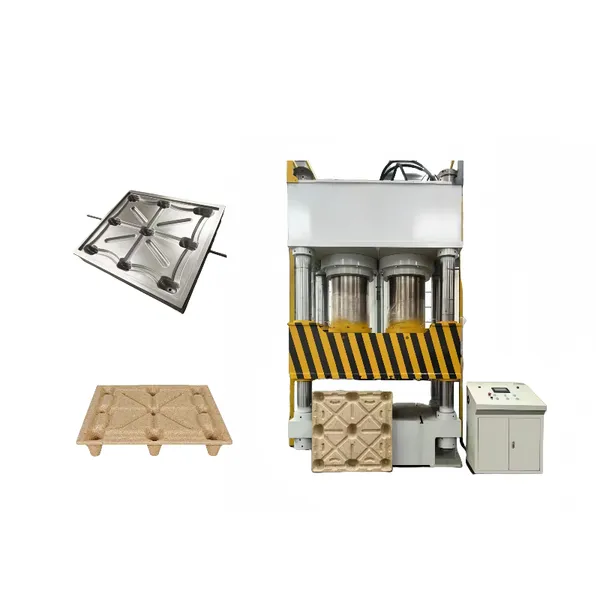 High Strength Fumigation-Free Hot Press Machine for Pallet Compressed Wood Sawdust Pallets Machine photo-2